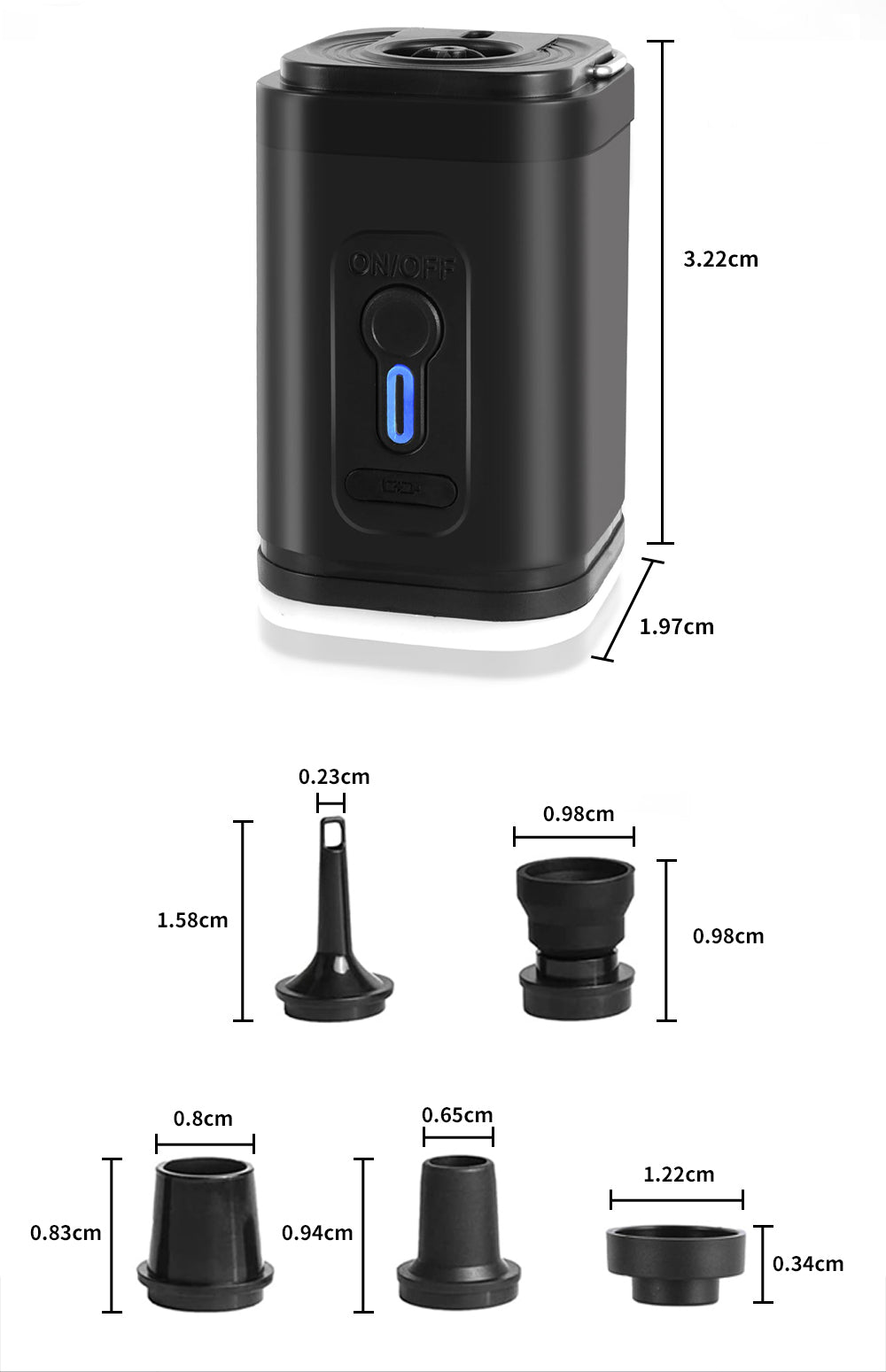 Transportable pumpe