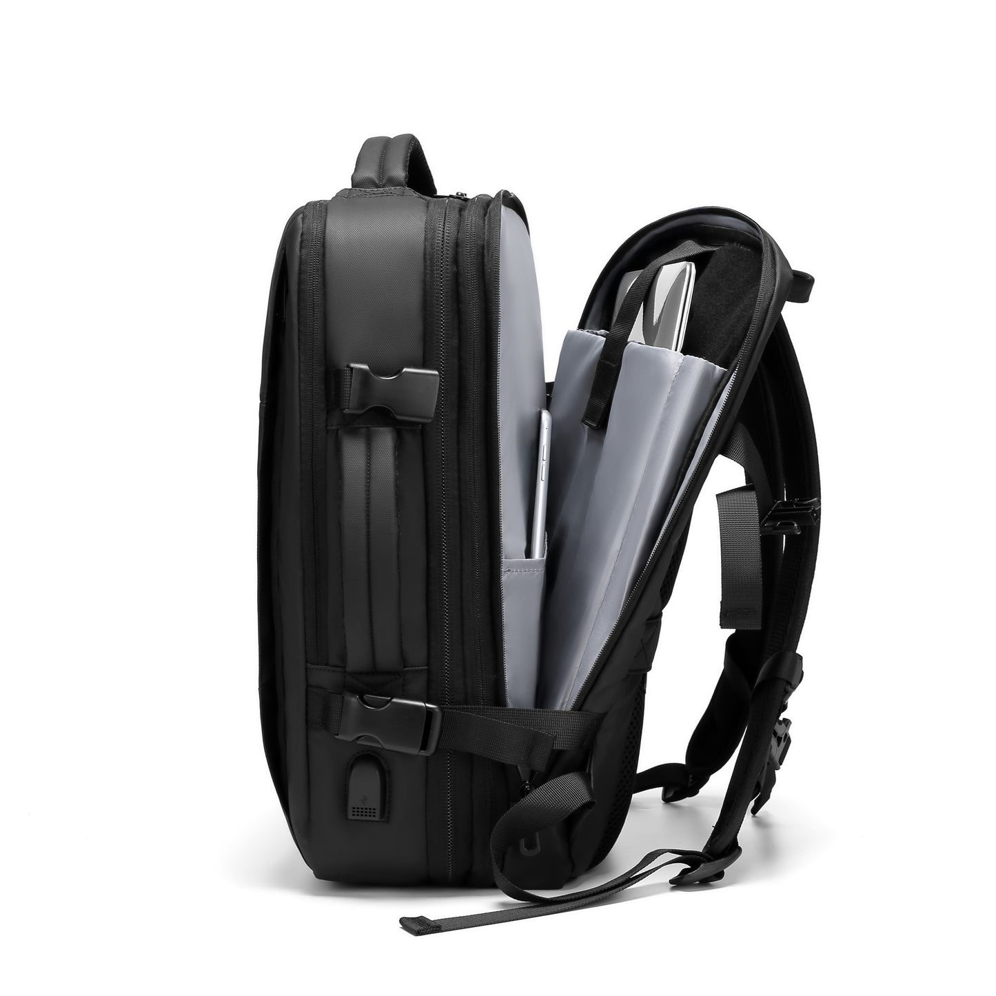Impera - Smart 17″ Business & Rejse-Rygsæk – Vandtæt, USB-ladeport, Oxford (8875)