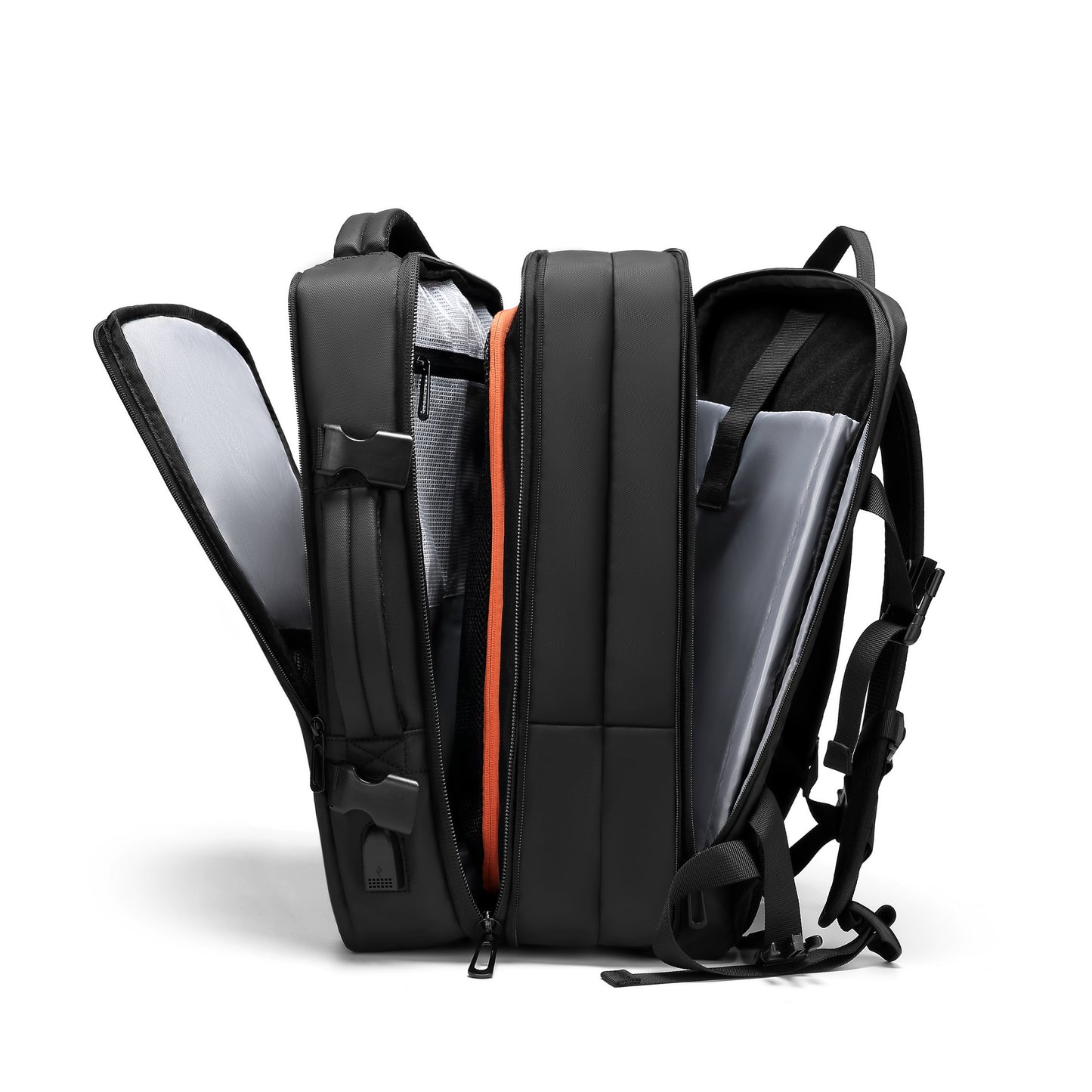 Impera - Smart 17″ Business & Rejse-Rygsæk – Vandtæt, USB-ladeport, Oxford (8875)