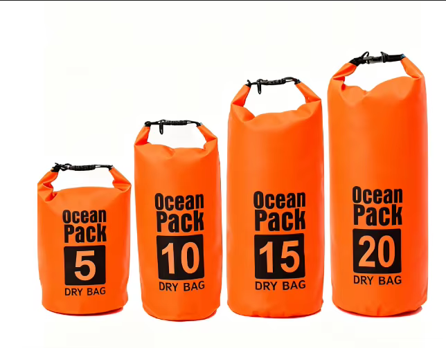 Drybag 5-20L - 4 valgfrie farver
