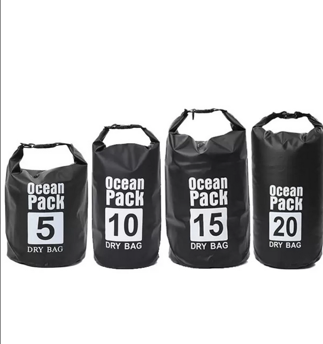 Drybag 5-20L - 4 valgfrie farver