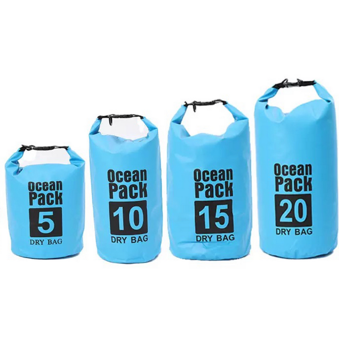 Drybag 5-20L - 4 valgfrie farver
