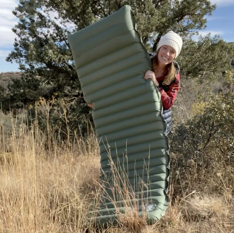Luftmadras m/indbygget fodpumpe - Ultralight Komfort til Hiking & Festival