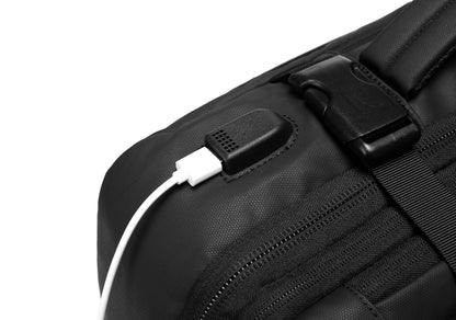 Impera - Smart 17″ Business & Rejse-Rygsæk – Vandtæt, USB-ladeport, Oxford (8875)