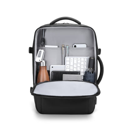 Impera - Smart 17″ Business & Rejse-Rygsæk – Vandtæt, USB-ladeport, Oxford (8875)