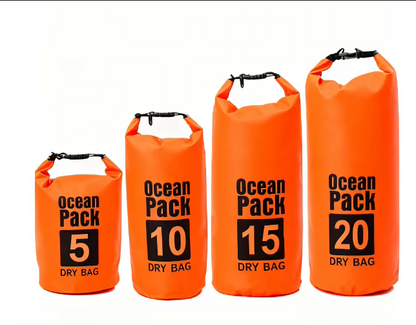 Drybag 5-20L - 4 valgfrie farver