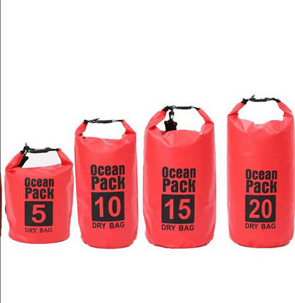 Drybag 5-20L - 4 valgfrie farver