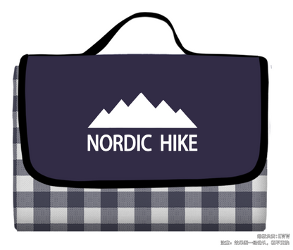 Picnic underlag 200x200cm - blåternet
