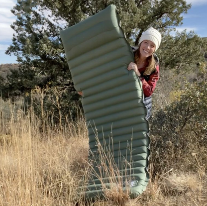 Luftmadras m/indbygget fodpumpe - Ultralight Komfort til Hiking & Festival