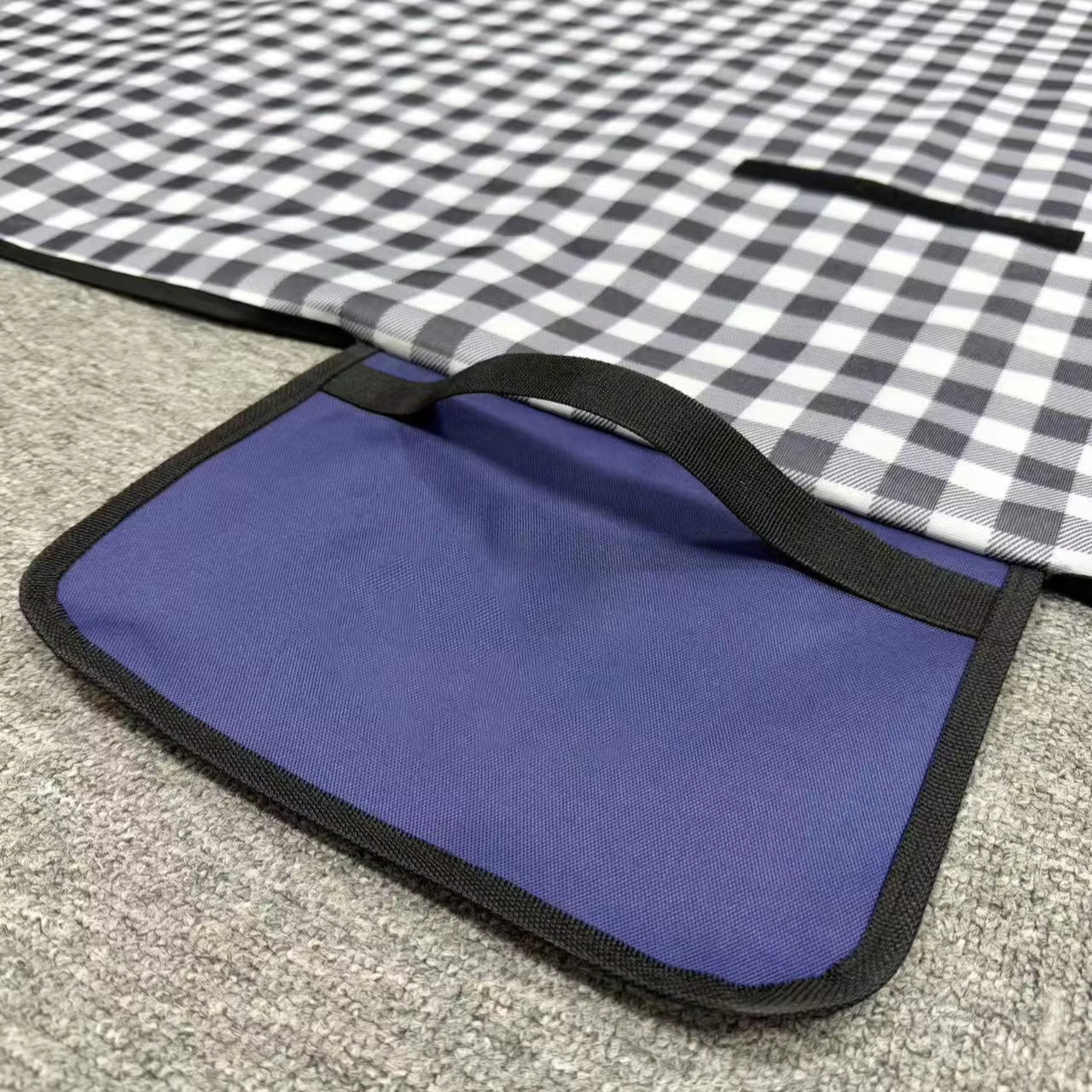 Picnic underlag 200x200cm - blåternet