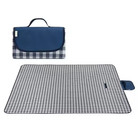 Picnic underlag 200x200cm - blåternet