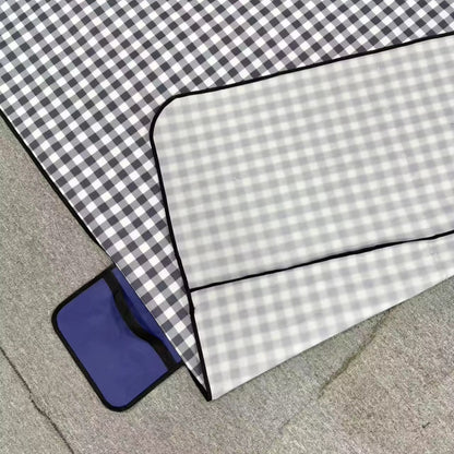 Picnic underlag 200x200cm - blåternet